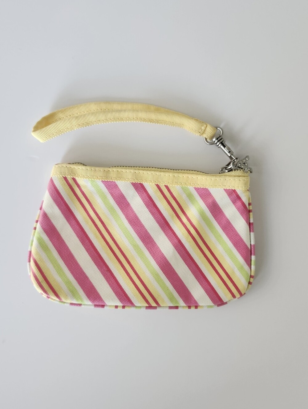 **FREE add-on** Striped Wristlet Pouch
